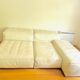 Living Divani Extrasoft sofa in white leather, new condition