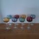 6 verres à digestif, années 60