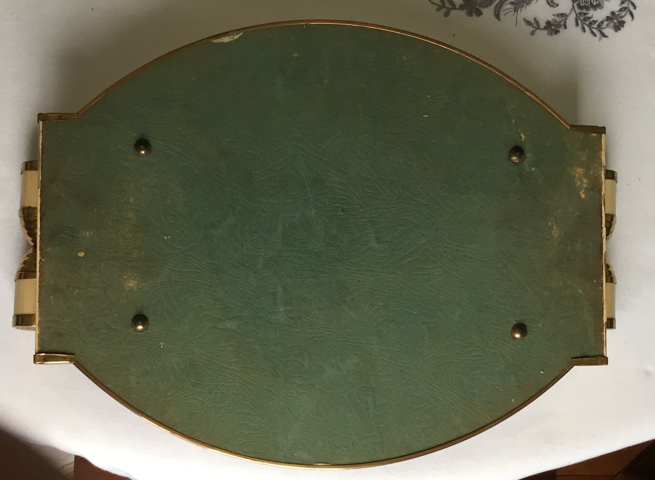 Art Deco mirror tray