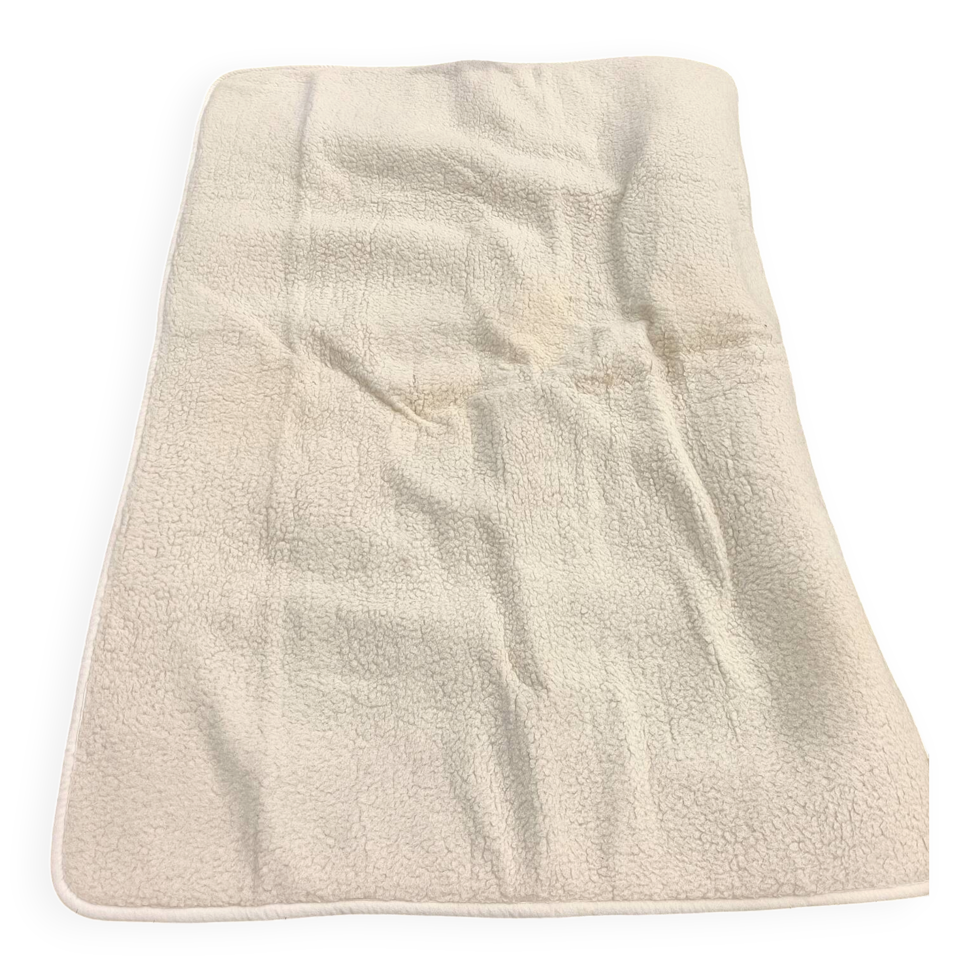 Dessus de Lit Vintage mouton véritable