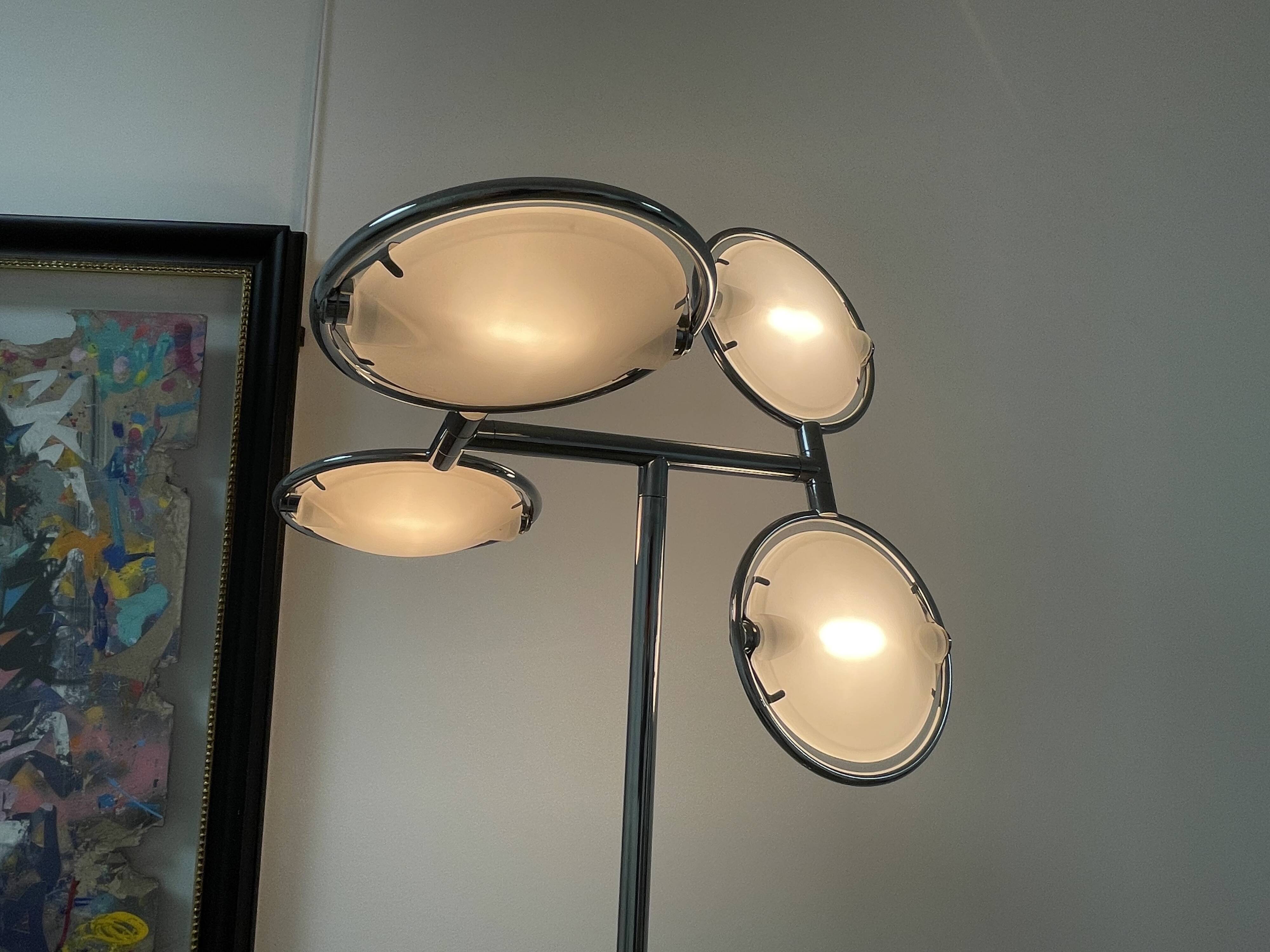 Nobi 4 model floor lamp by FontanaArte, 1990s