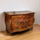 Commode Tombeau Louis XV En Noyer D’époque XVIIIème