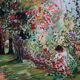Yvonne Cheffer Delouis: The Garden in Spring, original signed lithograph