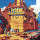 Affiche originale tourisme "Salies de Bearn" 63x98cm 1931