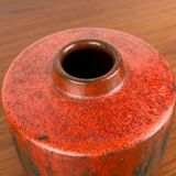 Brutalist studio pottery vase by Lu and Gerd Grove, 1964.