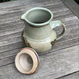Coffee/herbal tea/orangeade stoneware service from Blanot pottery