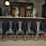 Lot de 6 ancienne chaises Tolix 1950