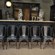 Lot of 6 old Tolix chairs 1950