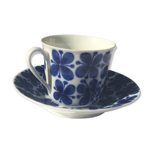 Tasse et sous-tasse mon amie réalisée
