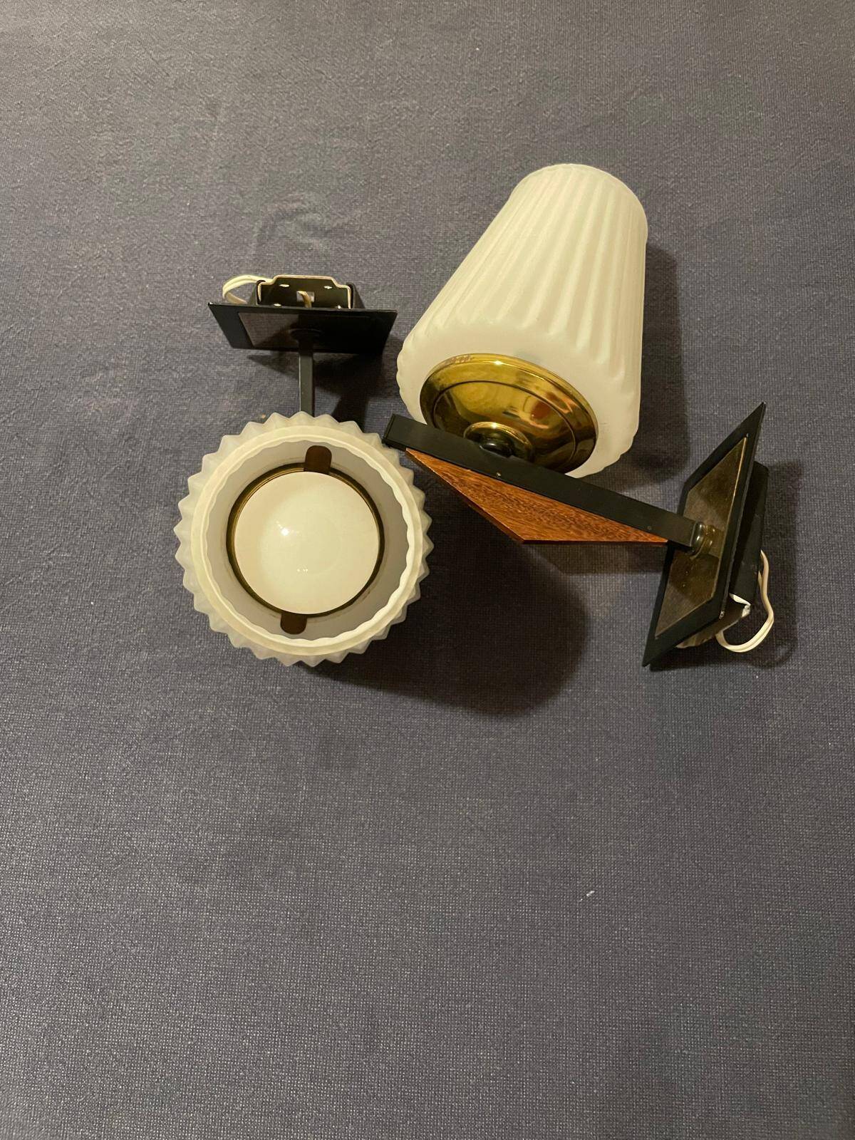 2 Art Deco style wall lights