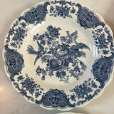 6 English porcelain plates "Windsor" Ridgway 1792 Staffordshire