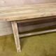 Farmhouse table bois brut
