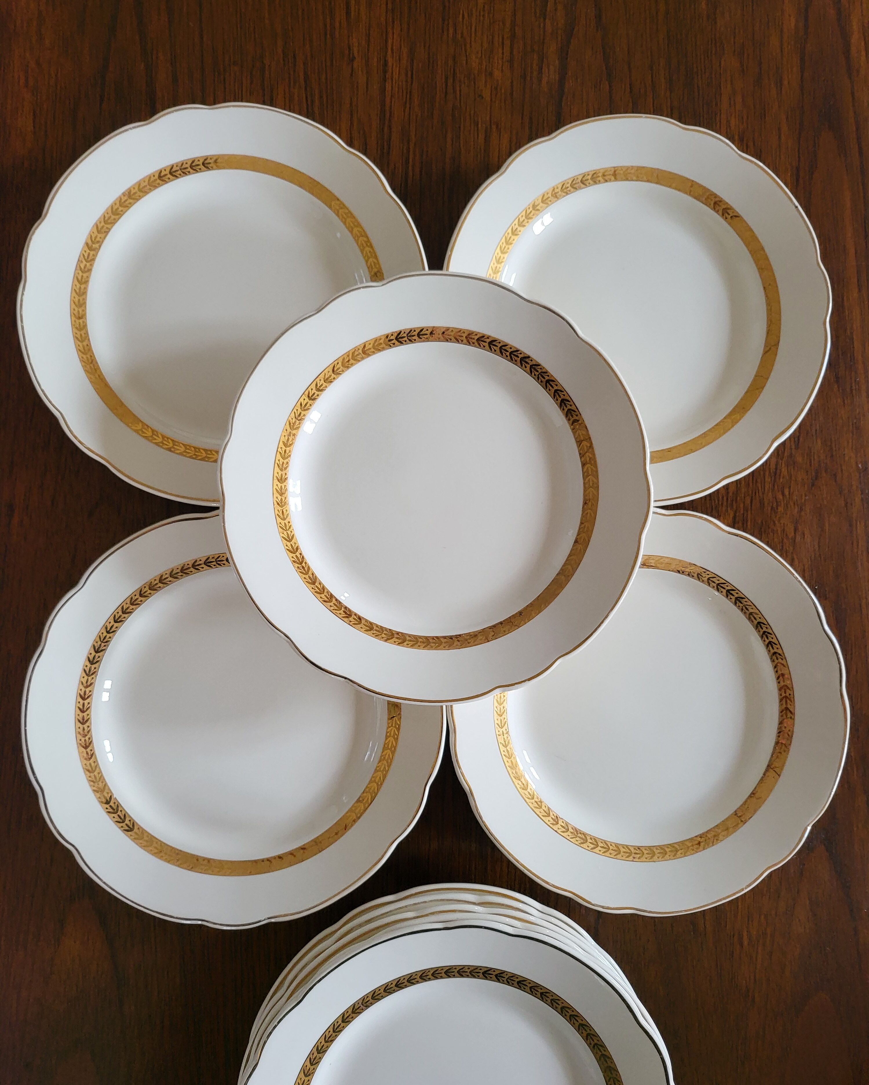 10 dessert plates Villeroy & Boch Model 7301