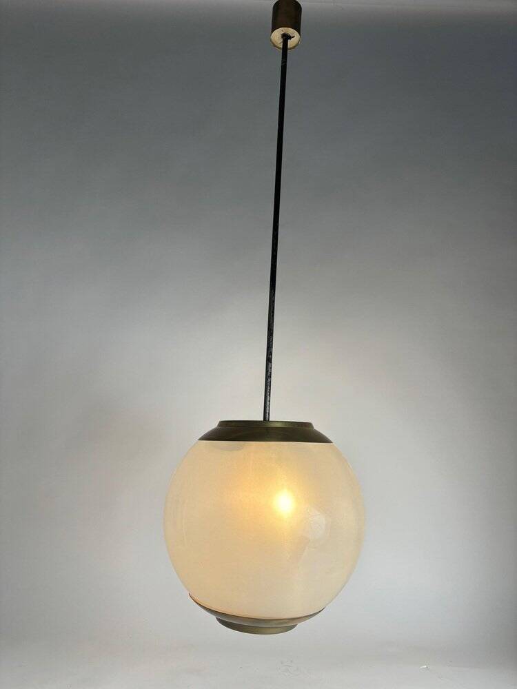 Mid-Century LS2 Pendants attributed to L. Caccia Dominioni for Azucena, 1950s, Set of 2