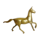 Brass horse