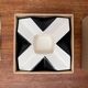 Modernist Bauhaus Czech Repro Ceramic Ashtray by Vlastislav Hofman for Modernista