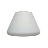 Lampe de table champignon en verre vintage