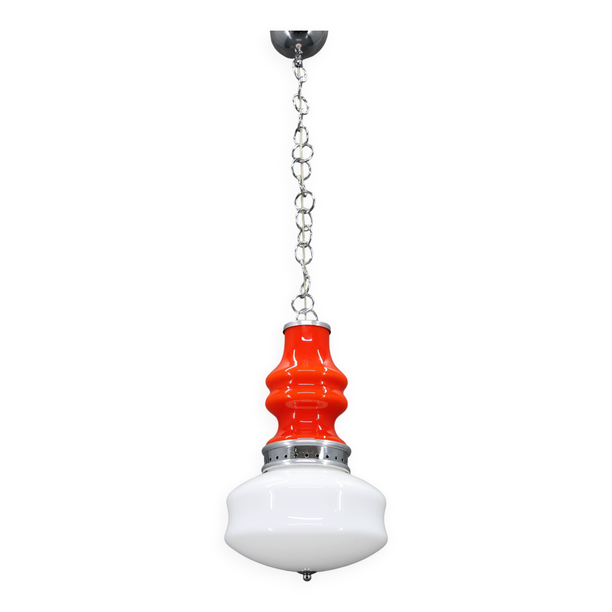 1970s Glass Pendant ,Italy