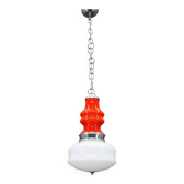 Suspension en verre des années 1970, Italie