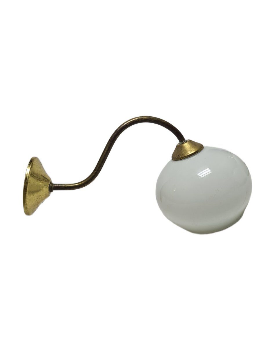 Vintage Art Deco wall lamp, Poland, 1950s