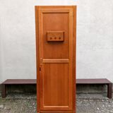 Ancien vestiaire d'internat chêne doré