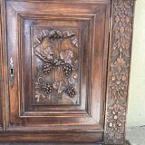 Antique closet doors - carved wood