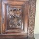 Antique closet doors - carved wood