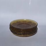 Vereco tableware (Daisy model) smoked glass