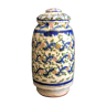 Covered pot Kadjar Qjor ceramic polychrome silica 19th early 20th Century Persia