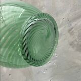 Large green vase