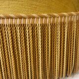 Toad armchair in gold velvet