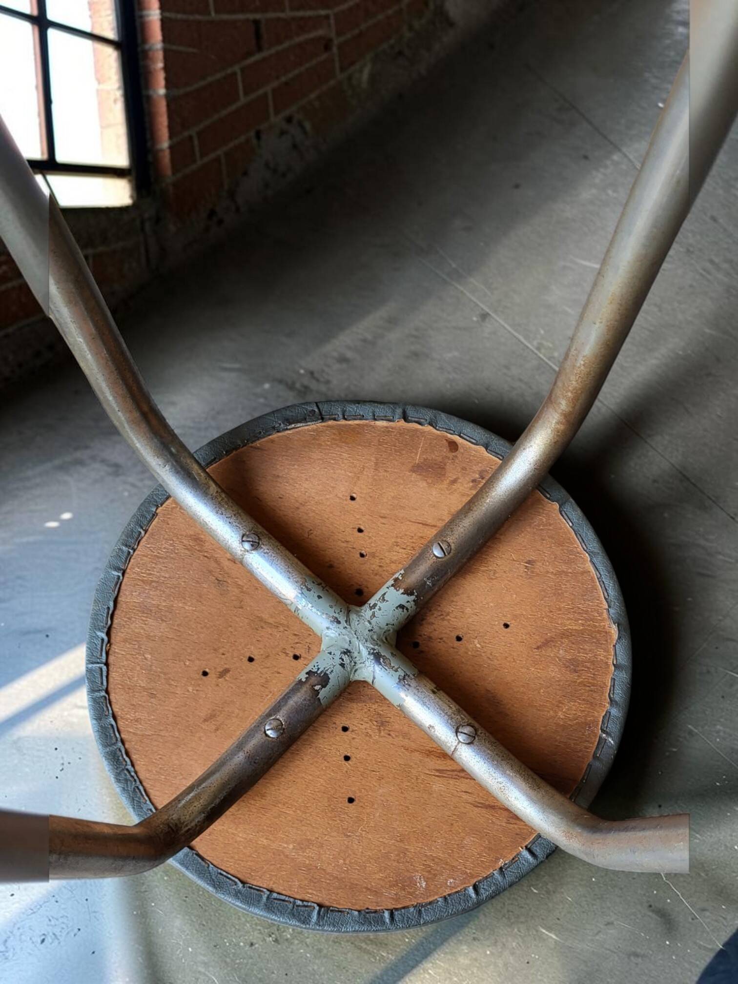 Tabouret industriel 1950