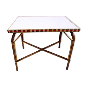 table bambou et rotin
