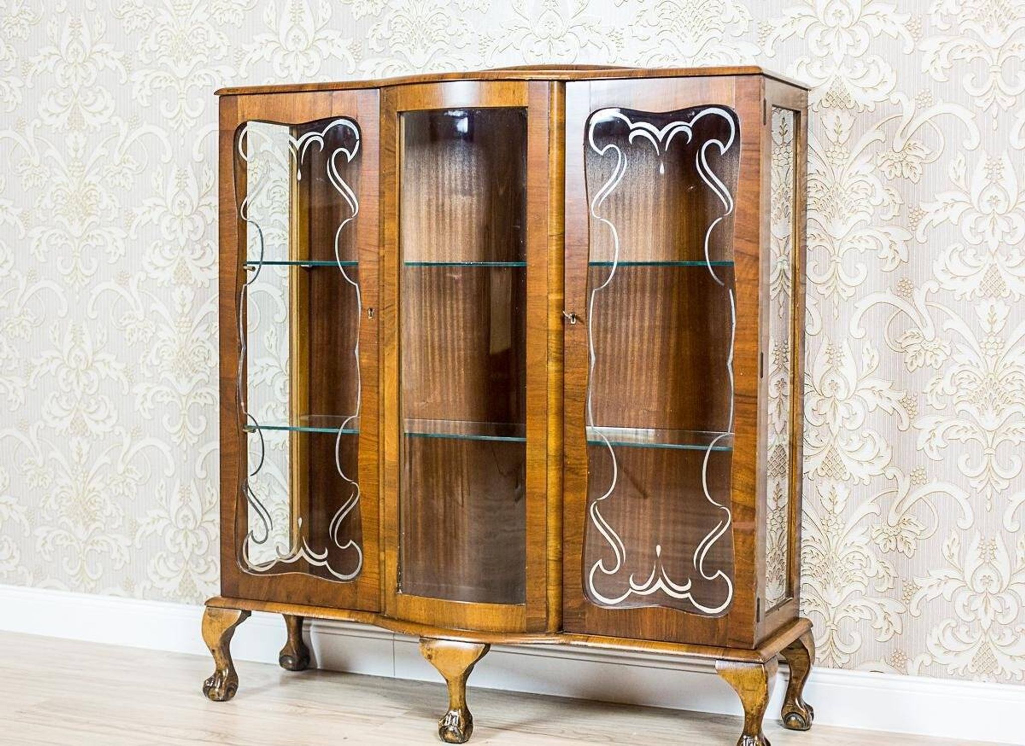 Chippendale Display Cabinet, 1960s