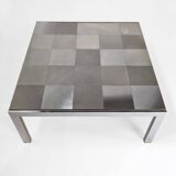 Steel coffee table by Ross Littell, Luar model, 1970