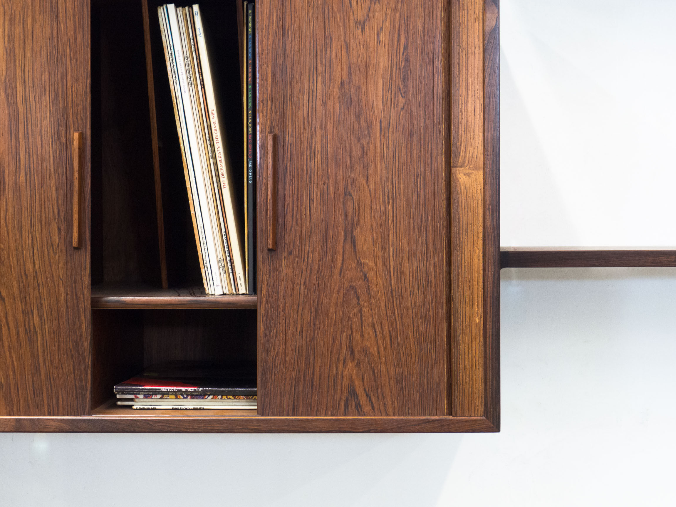 Feldballes Møbelfabrik rosewood wall unit by Kai Kristiansen