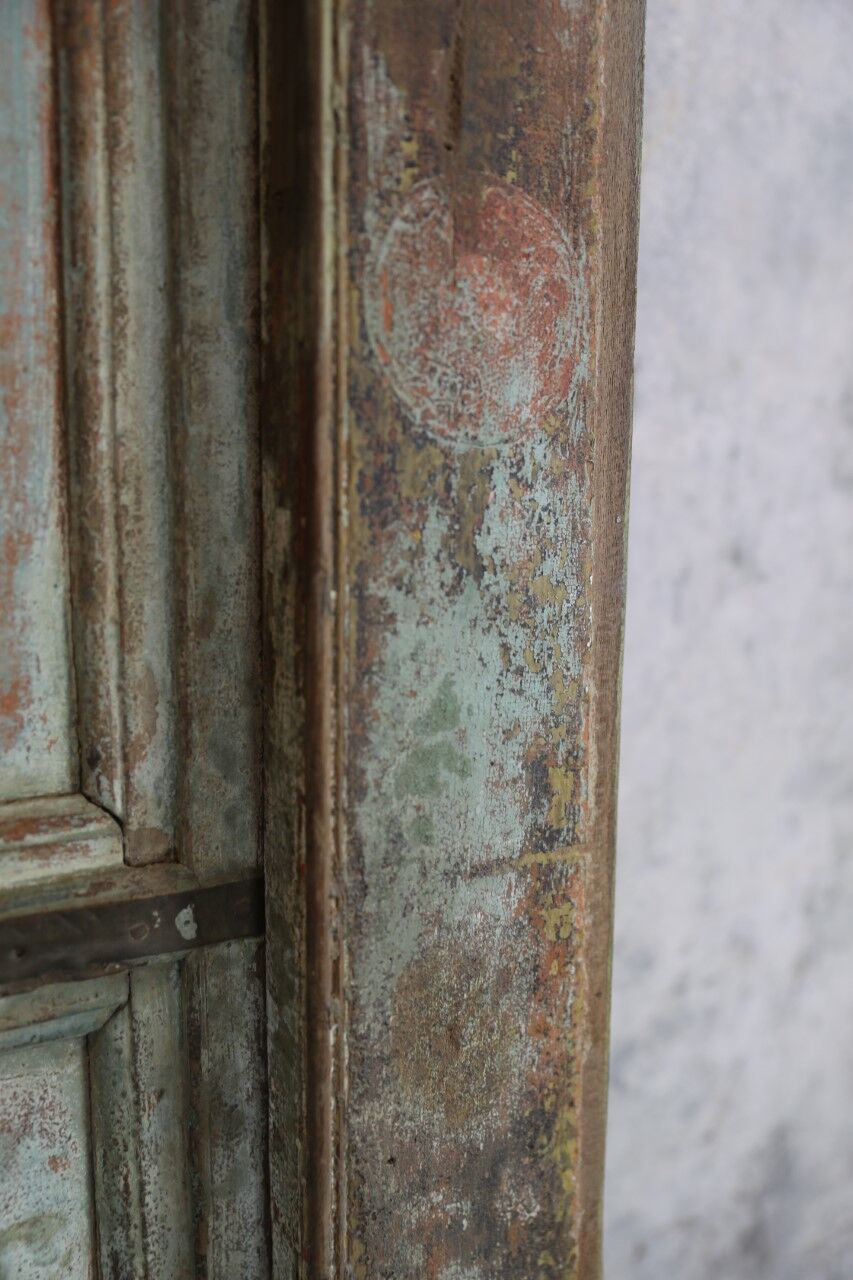 Indian molded door on frame