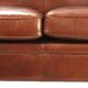 Vintage leather club sofa