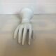 White hand vertical or horizontal soliflore ring