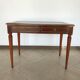 Louis XVI style desk, leather top with two side zippers