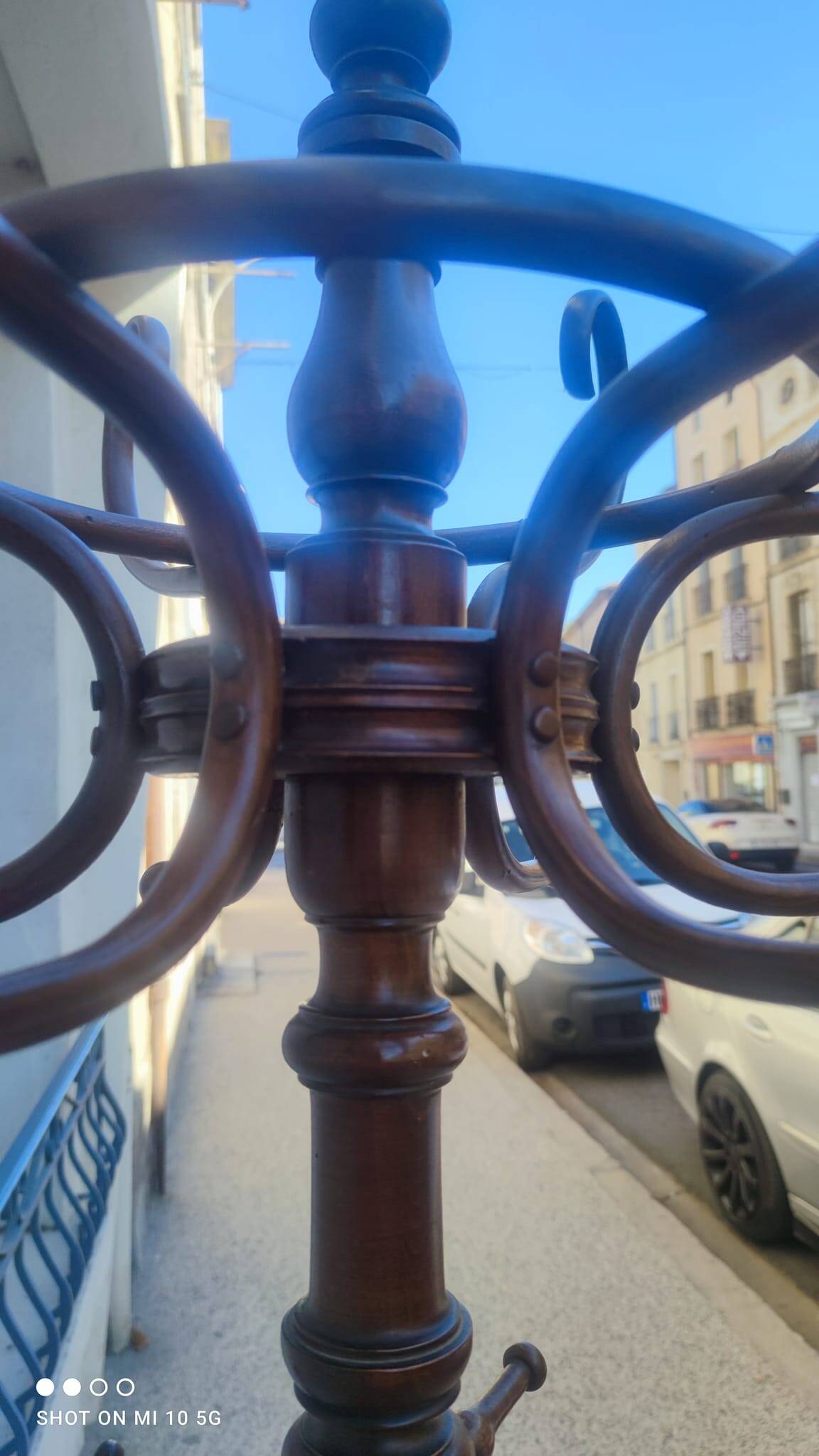 Coat rack called "Parrot" from bistro circa 1890