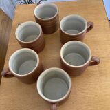 Vintage stoneware mugs