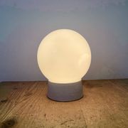 Vintage White Porcelain Ceiling Light, 1970s