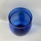 Luminarc 21cm blue glass vase