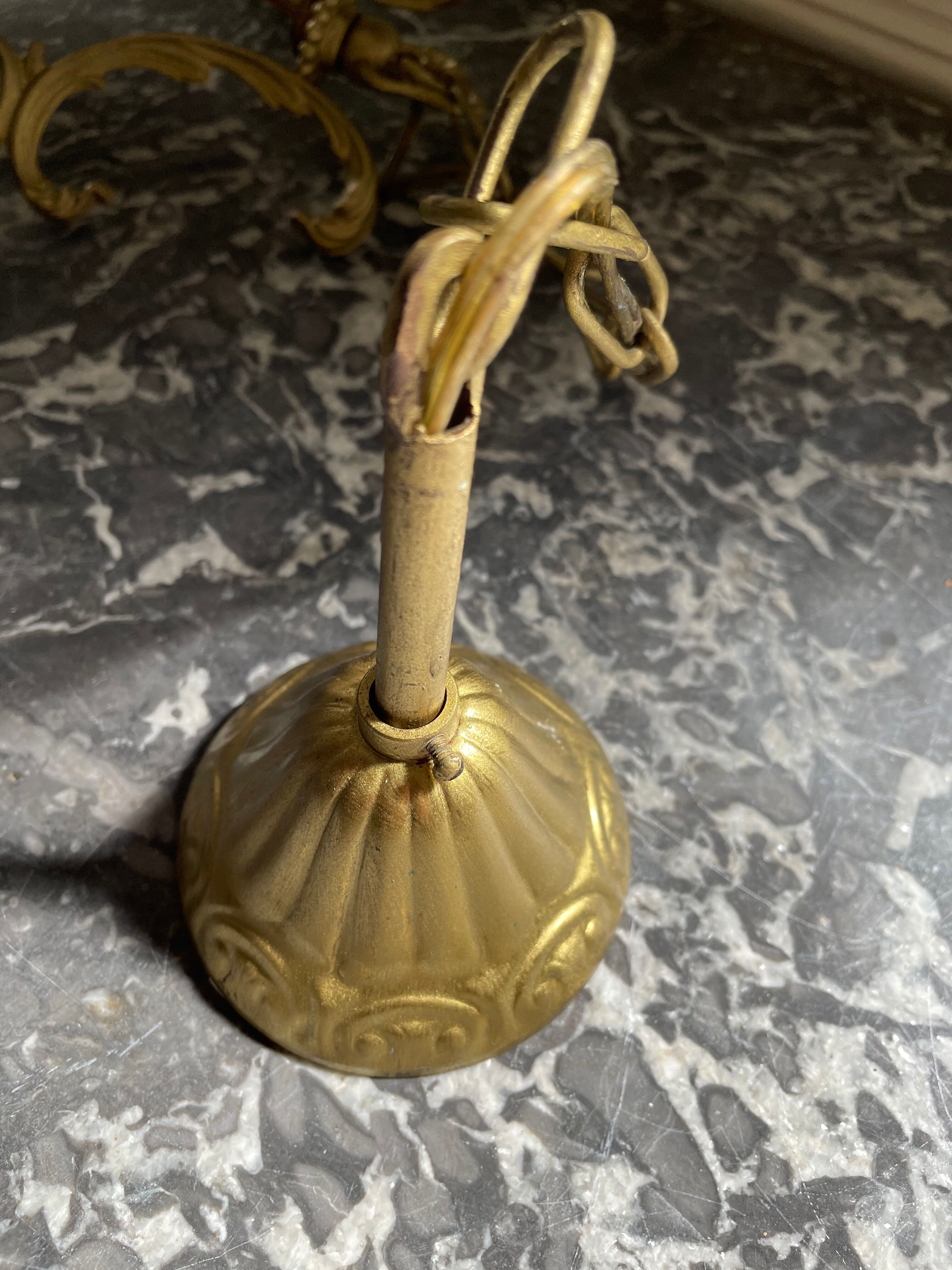 Diamond tip chandelier