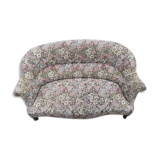 Vintage toad bench sofa with flowers