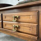 Guillerme and Chambron oak chest of drawers