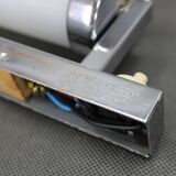 Czechoslovak Bauhaus Art Deco chrome tubular wall light, 1930s