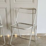 Pair of Emu style folding chairs