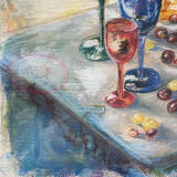 "Let's raise our glasses" by Martine Bardel